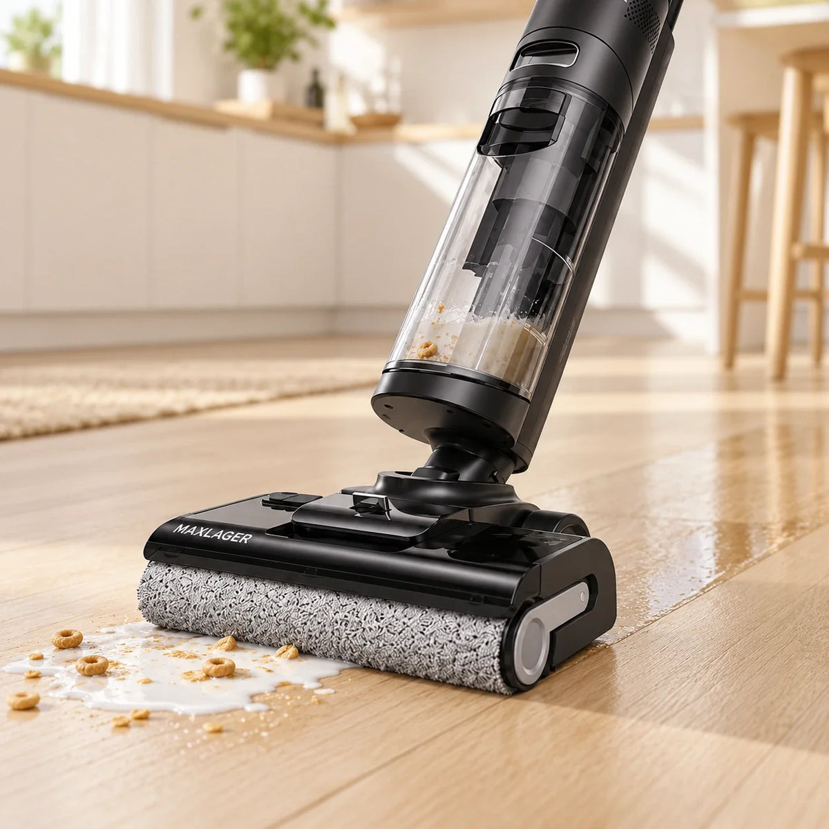 Maxlager S7 Pro – Cordless Vacuum Mop – Self-Cleaning & Up to 50 Minutes of Runtime
