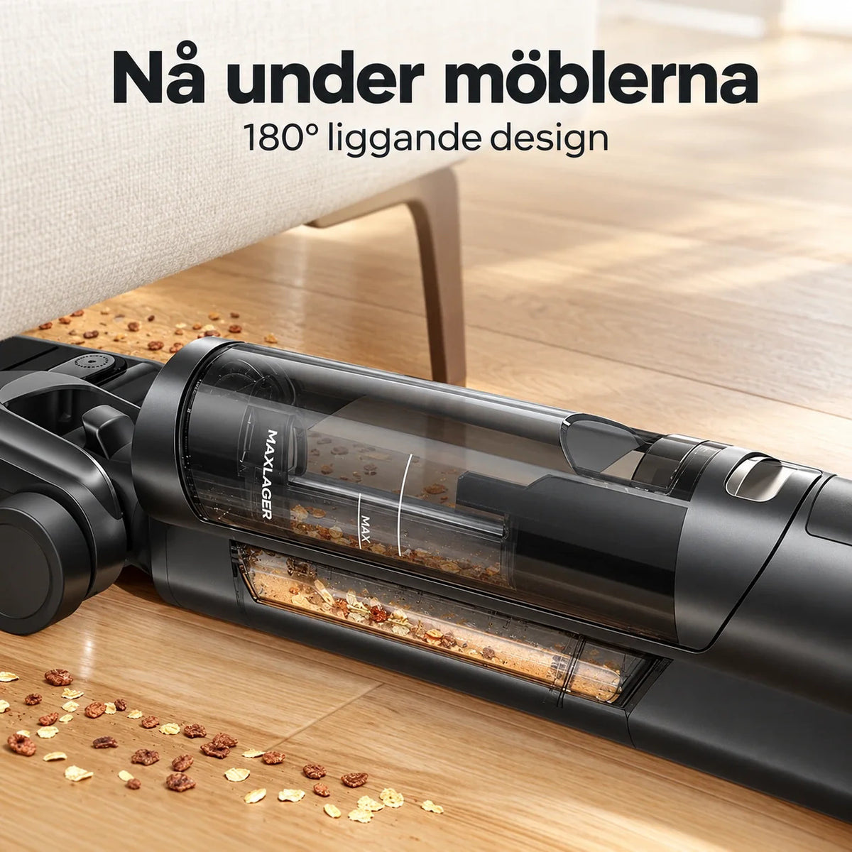 Maxlager S7 Pro – Cordless Vacuum Mop – Self-Cleaning & Up to 50 Minutes of Runtime